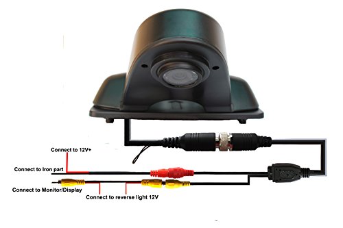 Image of Sprinter Brake Light Backup Rear View Camera Compatible with Backup Camera for Benz Sprinter /Crafter Camera(RCA conncetor)