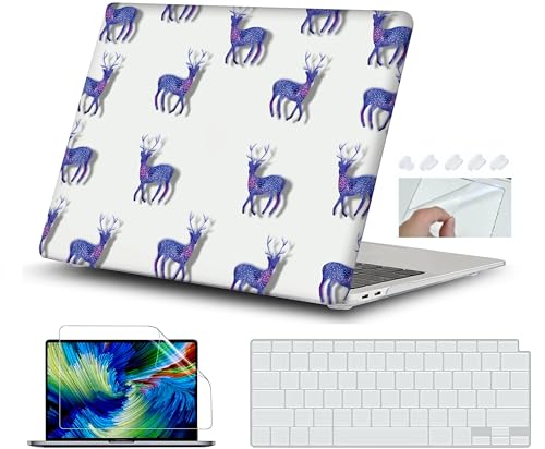 Image of Case Compatible with MacBook Pro 14 inch Case 2026 2025 2024-2021 M5 M4 M3 M2 M1 A3434 A3112 A3185 A3401 A2918 A2992 A2779 A2442 Plastic Hard Shell Case Cover (Design09)