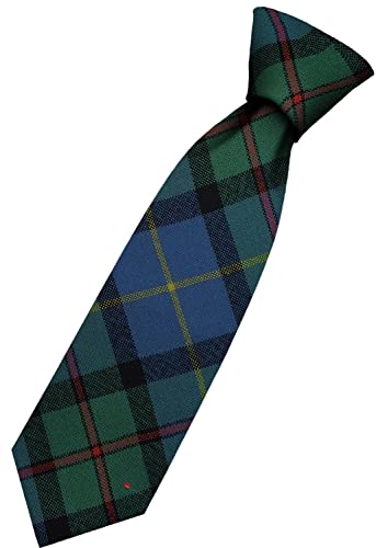 I LUV LTD Mens All Wool Tie Woven And Made in Scotland in MacLeod of Harris Ancient Tartan