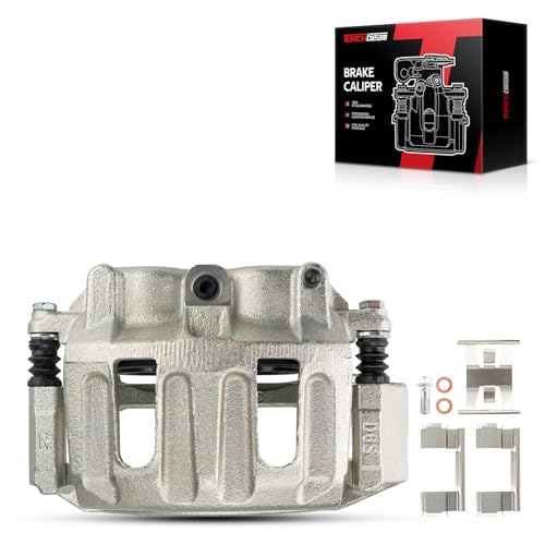 Image of Torchbeam Front Brake Caliper Right for Ford 1999-2003 F-150 5.4L, Ford 1999-2003 F-150 4.6L, Ford 1999-2003 F-150 4.2L, Front Right Caliper Replace # 18B4750