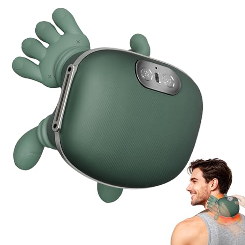 GooseFit Neck and Shoulder Massager with Heat 4D Shiatsu Deep Tissue
