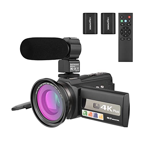 Caméscope caméra vidéo wifi 4K pour réussir tous vos vlogs sans matériel lourd
