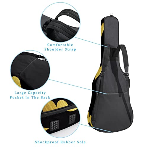 Housse de guitare acoustique en forme de visage de chien mignon de 1 cm d’épaisseur – Housse de transport étanche pour… - Les Beatles, Paul McCartney, John Lennon, RIngo Starr, George Harrison Housse de guitare acoustique en forme de visage de chien mignon de 1 cm d'épaisseur - Housse de transport étanche pour… – Image 4