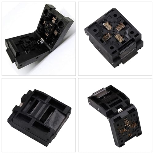 Socket QFP32 de envejecimiento y adaptador de programación IC con paso de 0,5 mm 7