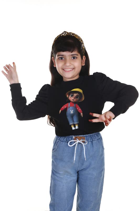Image of Stylish and Fancy Puff Full Sleeve Tops for Girls Kids