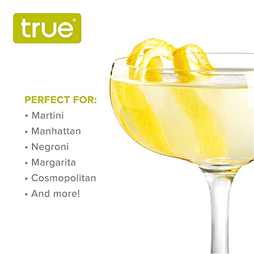 True Coupe Glasses Martini Daiquiri Manhattan Cocktail Barware Glass, 7 Oz, Set Of 4 #TOP3