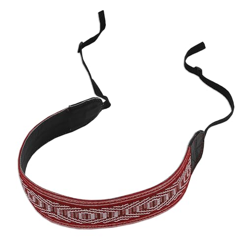 Correa de cámara roja Chic Catch de algodón con talla única universal 1