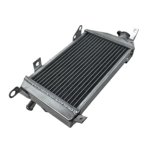 Radiador de aluminio KLR650 fabricado con soldadura TIG de alta resistencia para moto