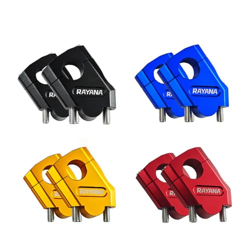 Universal Handlebar Risers CNC Handle Bar Clamp Riser 7/8" 22mm for Motorcycle 2 Pack (Gold) -  HENGBANG, ZGQ-009