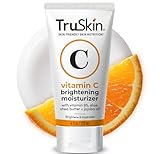TruSkin Vitamin C Face Cream – Brightening & Hydrating Daily Moisturizer with Vitamin E, B5, Jojoba Oil & Green Tea – Smooth, Radiant-Looking Skin, 4 Fl Oz