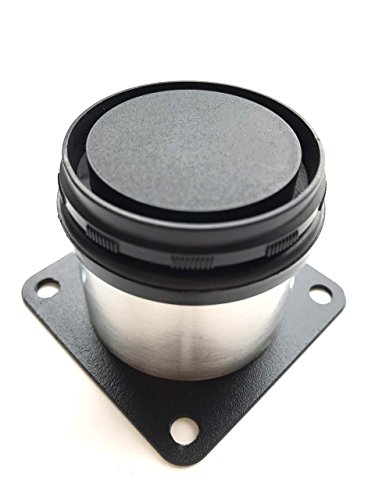 HEVERP 4-Pack Furniture Cabinet Metal Legs 2 Inch Kitchen Adjustable Stainless Steel Feet Round 5CM