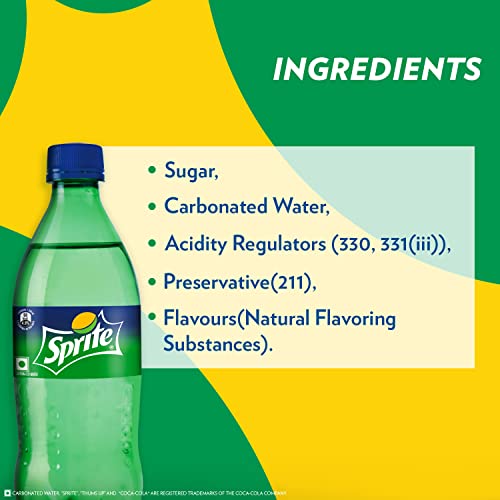 Image of Sprite Lemon-Lime Flavoured Cold Drink | Refreshing Taste | Clear Soft Drink with No Added Colours | Recyclable PET Bottle, 250 ml (Pack of 16)