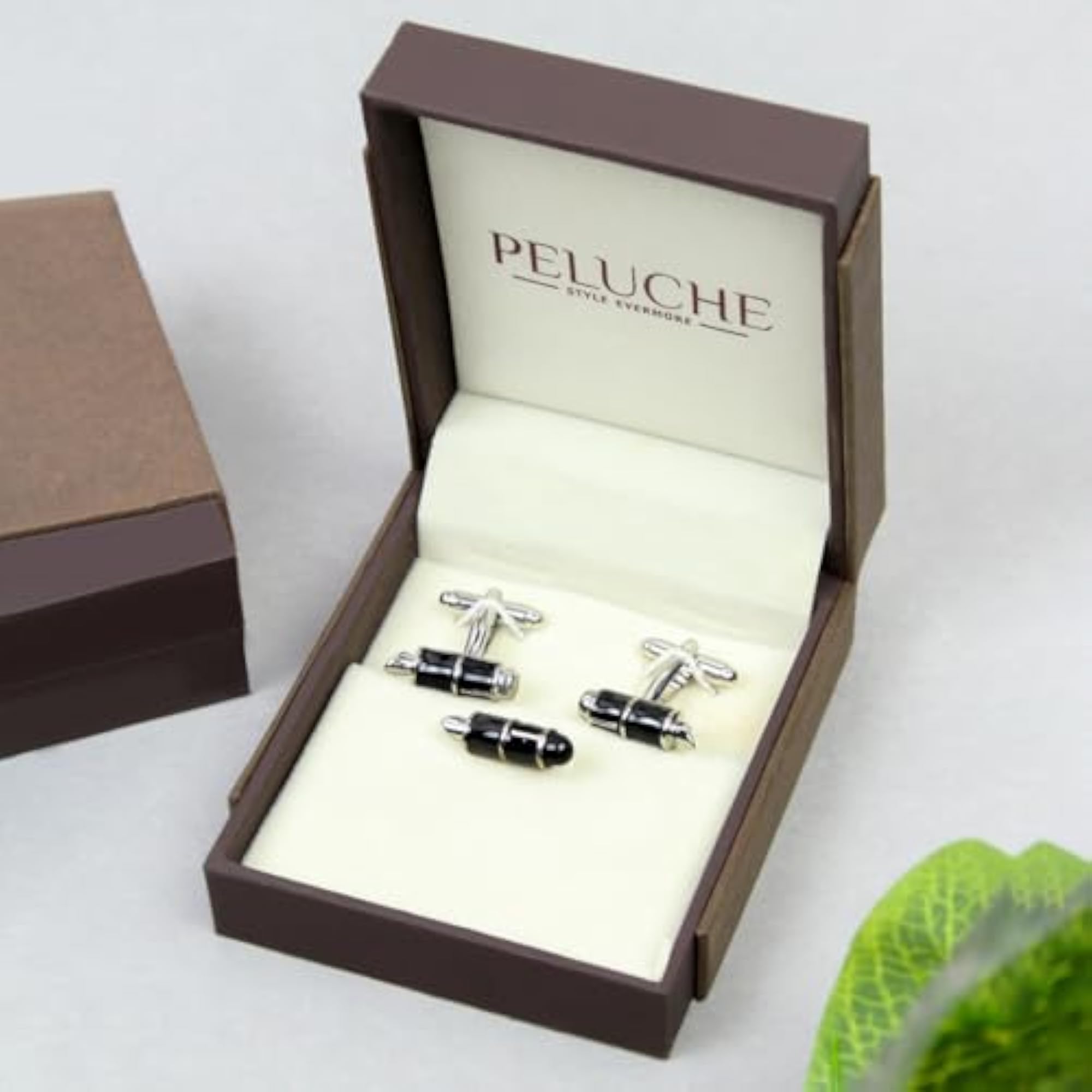 Men's Rhodium Plated Premium Lapel/Brooch Pin