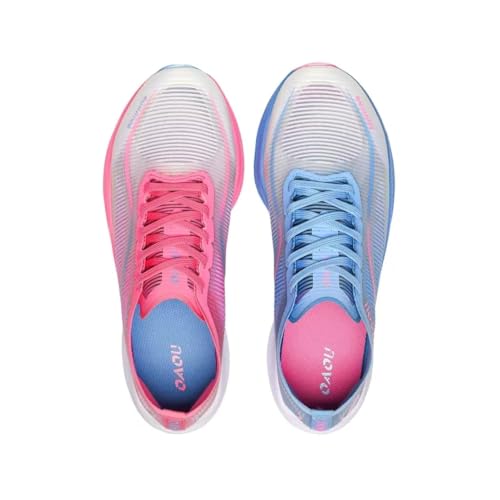 Image of Carbon Plate Marathon Running Racing Shoes Men Stable Support Shock-Relief Ultra-Light TPU Outsole Rebound Sneakers