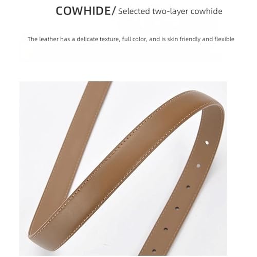Skinny Belts, Women's Belts Leather Fashion Versatile Decorative Suit Dress Jeans Waist Belt4