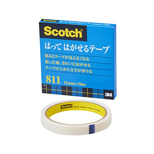 3M スコッチ はってはがせるテープ 18mm×30m 418oN-7nLZL.jpg