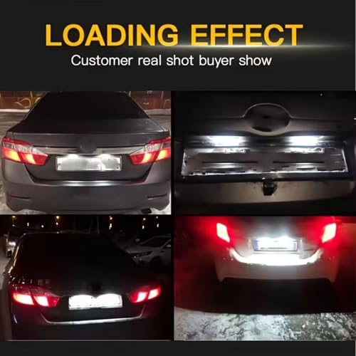 Piloto de matrícula de alta visibilidad para Lexus ES330 y LS430 pack doble 5