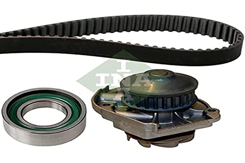 Pompe à eau + kit de courroie de distribution INA 530 0206 30 stop aux fuites moteur