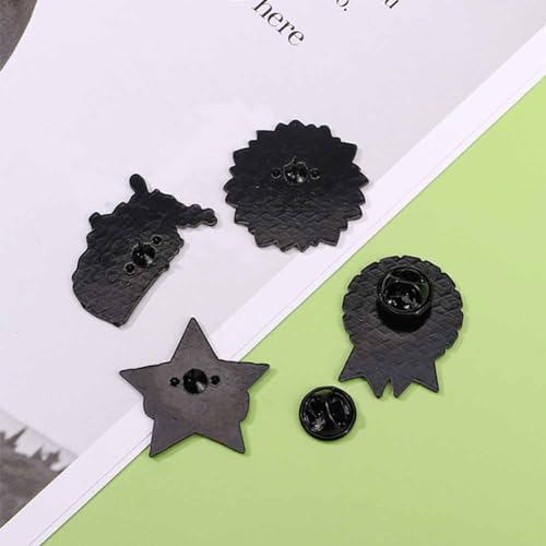 Image of American Flag Brooch Pins 4th of July Brooches for Women Men Red White Blue USA Flower Star Flag Lapel Pins Independence Memorial Day Brooches Patriotic Medal Suit Dress Badge Jewelry Accessories 4 Pcs /set（Style02）