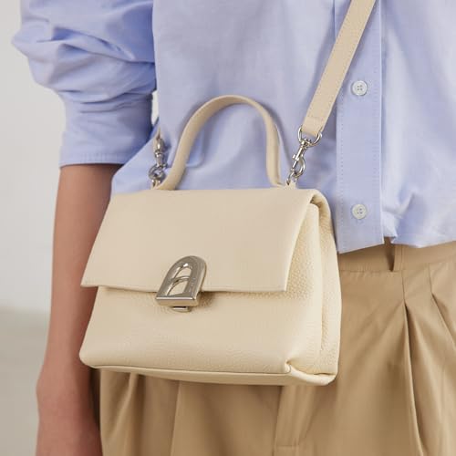 Image of LA FESTIN Small Top Handle Bags for Women Genuine Leather Shoulder Handbag