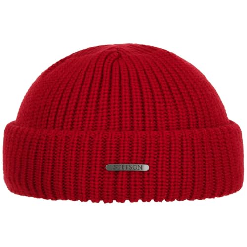 Bonnet docker Stetson thermique en maille italienne contre le froid hivernal