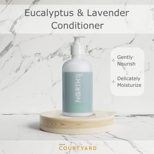 39° North Conditioner - Eucalyptus & Lavender Scent - Featured In Courtyard By Marriott And Residence Inn Hotels - Cleansing & Moisturizing - All Natural Conditioner - 8.5Oz #TOP1