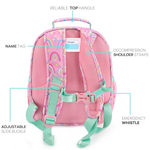 mibasies Rainbow Pink Kids Backpack