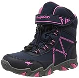 kangaroos stiefel  KangaROOS Unisex-Kinder K-Tian RTX Schneestiefel, Blau (Dk Navy/Daisy Pink 4204), 36 EU