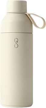 Ocean Bottle Original 17 oz | Stainless Steel Water Bottle | Reusable & Sustainable | Keeps Drinks Cold & Hot | Eco Friendly Gift Sand Stone