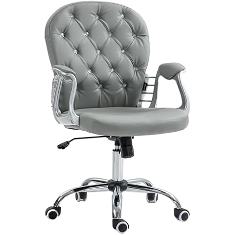 Vinsetto PU Leather Office Chair Cover