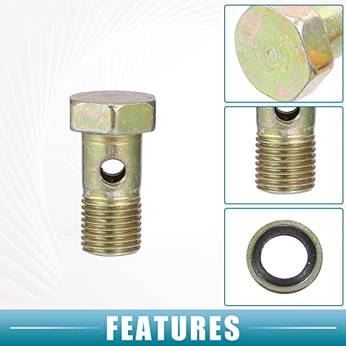 QUARKZMAN M10x1 8mm Banjo Tubo Ardiglione Bullone