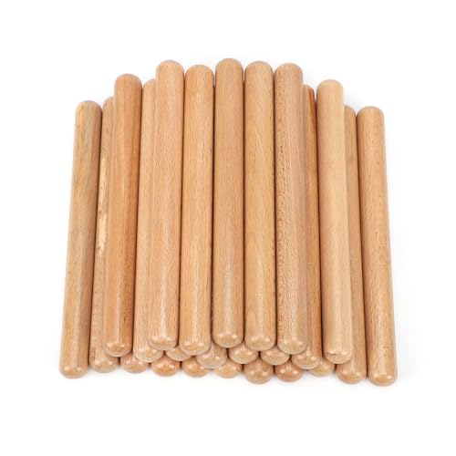 Baquetas rítmicas de madera e instrumentos de percusión para actividades escolares 2