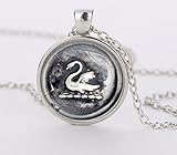 Once Upon a Time Emma Swan Pendant Necklace Vintage Glass Pendant Necklace Jewelry Best Friend Gift