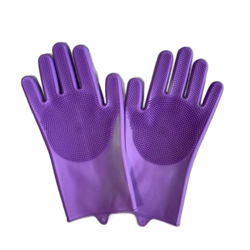 Luva Silicone Lava Louça Pet Carros Limpeza Multifuncional Antiderrapante Cores Sortidas Marca GP Lu