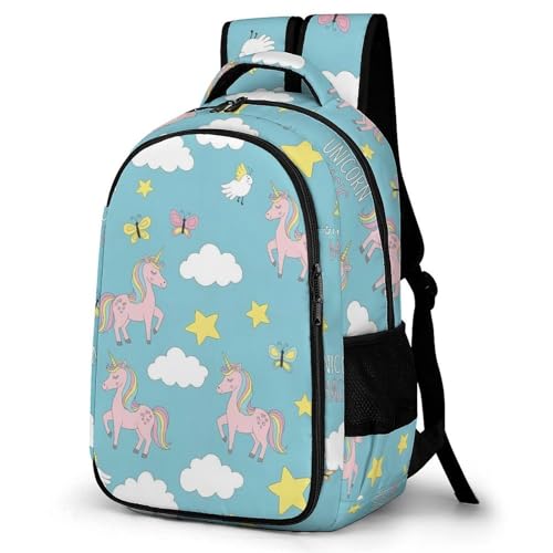 Men's Commuter Bag Large Travel Bag Portable Work Backpack With Double Zippers Horse