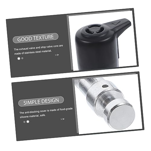 DECHOUS set de repuestos de válvula para olla a presión compatible con varias ollas eléctricas de presión miniatura 7