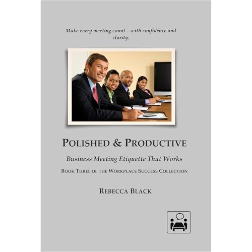 POLISHED & PRODUCTIVE Audiolibro Por Rebecca Black arte de portada