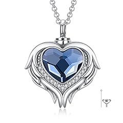 Silver with Blue Heart