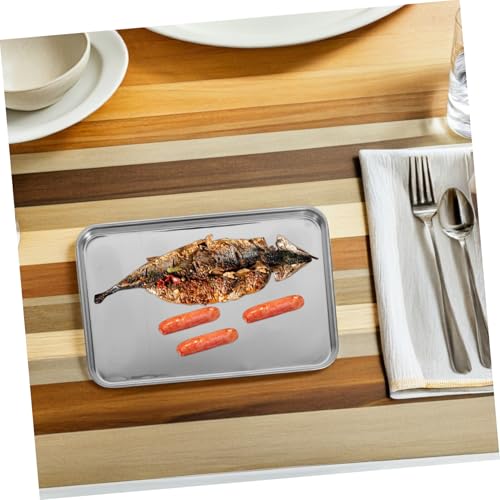 Plats de cuisson en acier inoxydable TOPBATHY pour éviter les déformations