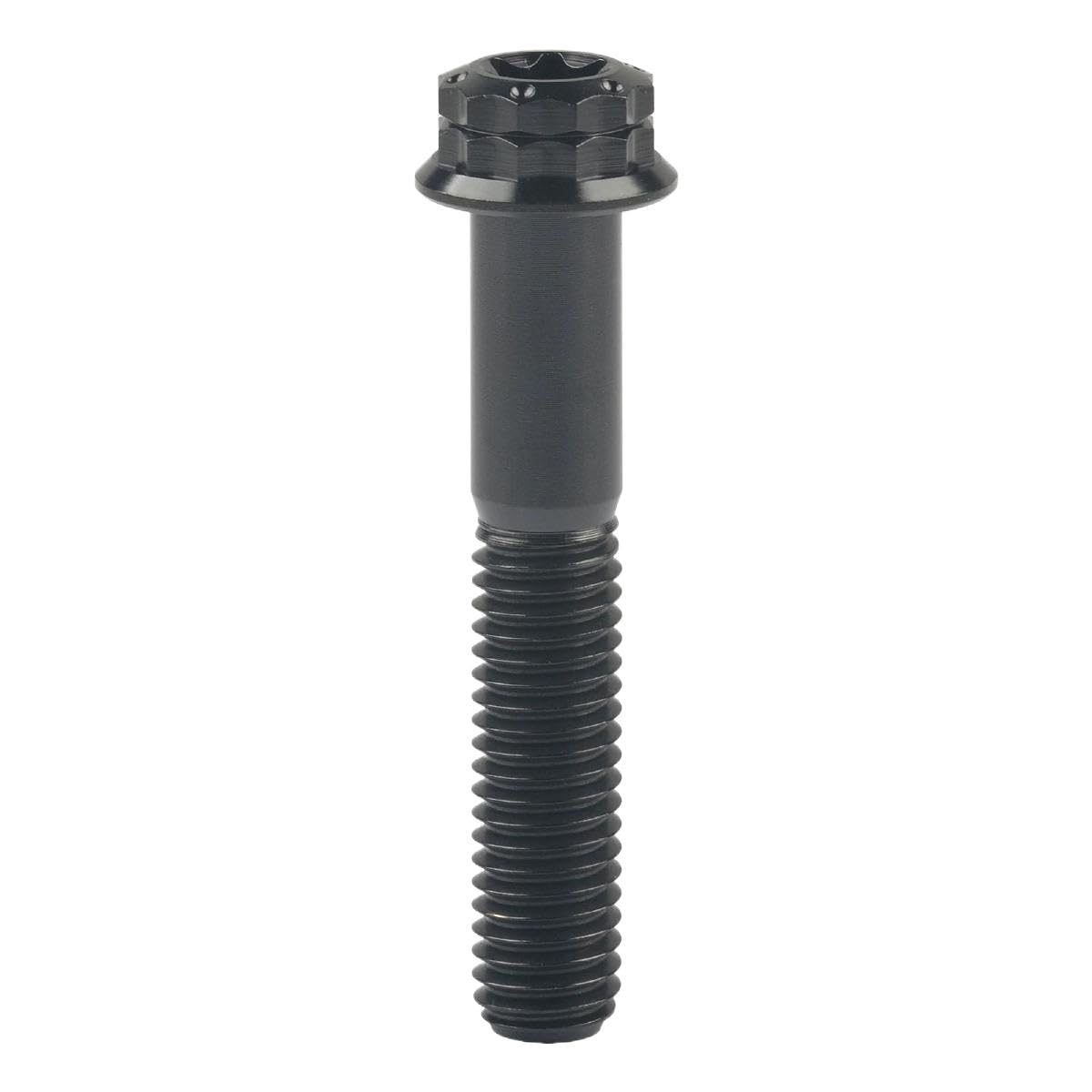 Boulons. 3 pièces titane M10X20/25/30/35/40/45/50/55/60/65/70mm pas Torx 1.25/1.5mm for voiture et moto(Black,M10X50mmxP1.5mm)