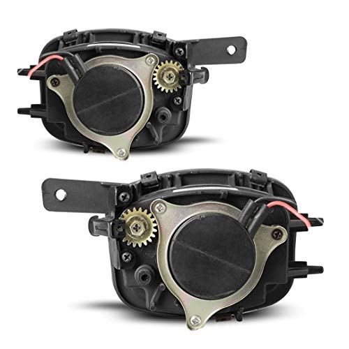 Winjet Compatible With [2000 2001 2002 Mitsubishi Eclipse] Driving Fog Lights, Clear Lens, Wj30-0080-09 #TOP1