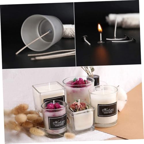 Mecha de algodón para velas de aromaterapia sin humo 61m miniatura 4