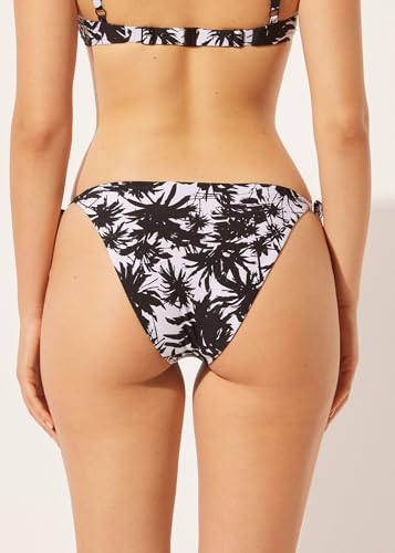 Woman's String Swimsuit Bottoms Palms3