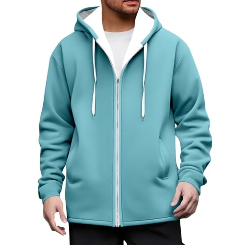 Sweat à capuche homme zippé polaire pour stopper le froid de l'hiver