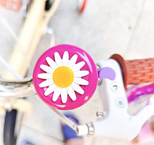 Suerico Girls Bike Decorations Kid Bicycle Accessories Kit- Bike Wheel Spoke Beads,Bike Streamers Tassel Ribbon, Bike Horn Bell,Bike Front Handlebar Basket #TOP6