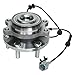 Detroit Axle - 4WD Front 4pc Wheel Bearing Hubs Kit for 2005-2019 Nissan Frontier, 2005-2012 Pathfinder, 2005-2015 Xterra, 2 Wheel Bearing and Hubs 2 Outer Tie Rod Ends Replacement