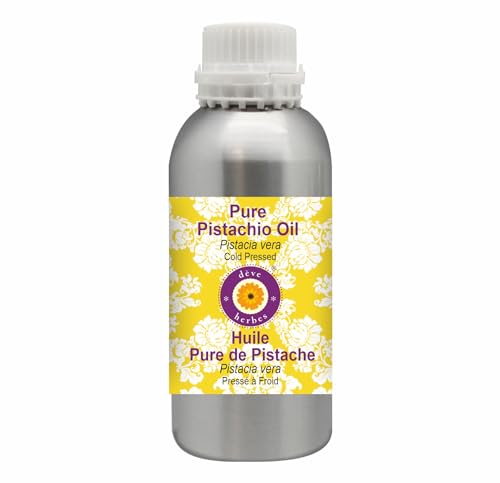 Huile de Pistache Pure Deve Herbes 300ml pressée à froid pour le soin de la peau