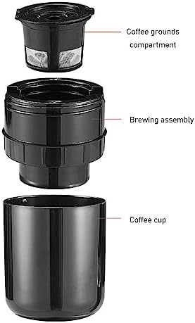 Cafetera Portátil Manual para Cápsulas y Molido, 160 ml miniatura 6