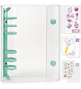 Amazon | GOKEI A6サイズ 透明バインダー シール手帳 ミニ