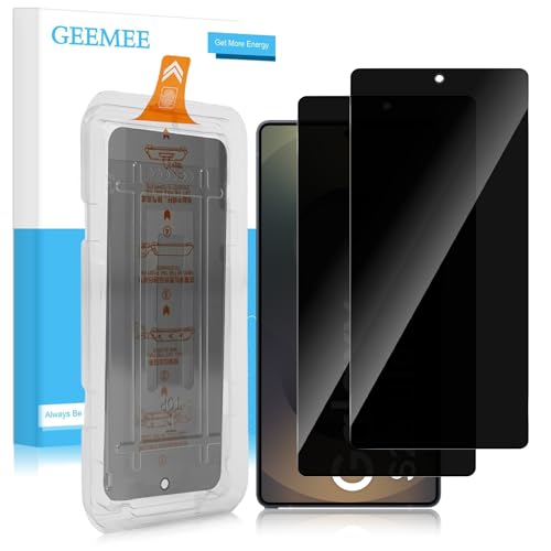 Film anti-espion Samsung S25 Ultra plein écran résistant aux rayures lot de 2
